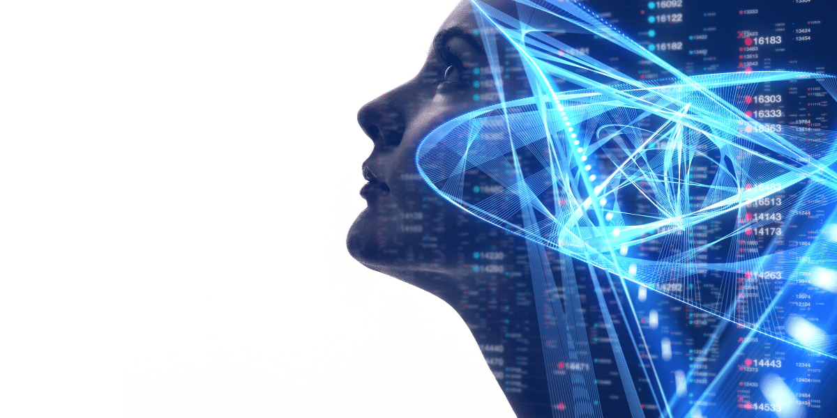 AI in marketing in 2025, orange dots content writing
