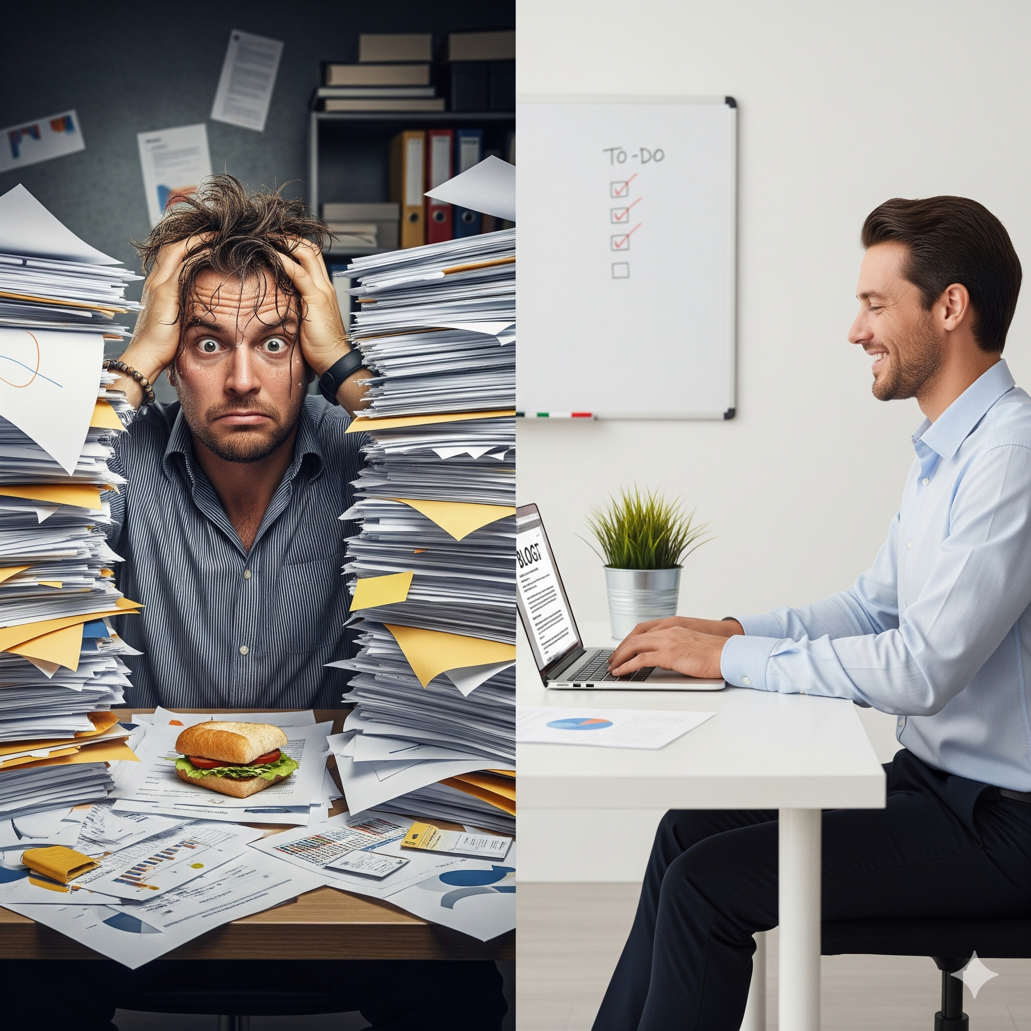 you don't need to clone yourself, orange dots content marketing